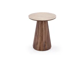 Журнальный стол DIAVOLA S c.table травертин / орех