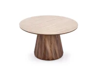 Журнальный стол DIAVOLA c.table травертин / орех pilt 2