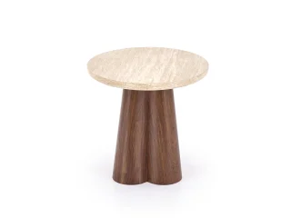Журнальный стол FRIDA S c.table травертин / орех pilt