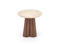 Журнальный стол FRIDA S c.table травертин / орех pilt 2