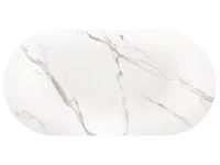 Журнальный стол KALUA c.table белый мрамор/золото pilt 5