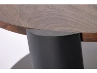 Журнальный стол LIRA c.table орех / черный pilt 3
