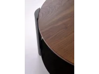 Журнальный стол LIRA c.table орех / черный pilt 6