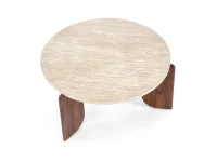 Журнальный стол MAMBO S c.table травертин / орех pilt 4