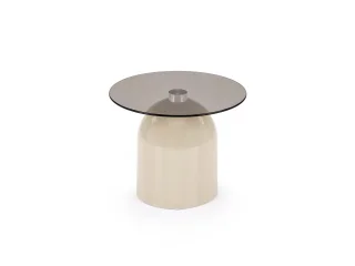 Журнальный стол STARK_S c.table дымчатое стекло / кашемир pilt