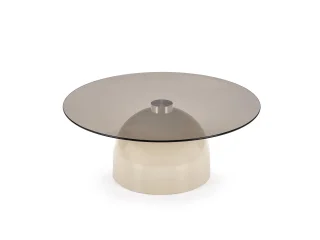 Журнальный стол STARK c.table smoked glass / cashmere pilt