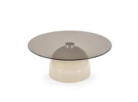 Журнальный стол STARK c.table smoked glass / cashmere