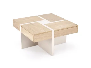 Журнальный стол SEVILLA S, c.table, кремоновый дуб / кашемир pilt