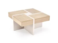 Журнальный стол SEVILLA S, c.table, кремоновый дуб / кашемир pilt 2