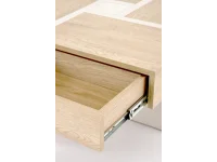 Журнальный стол SEVILLA S, c.table, кремоновый дуб / кашемир pilt 4