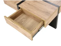 Журнальный стол SEVILLA S, c.table, craft oak / black pilt 4