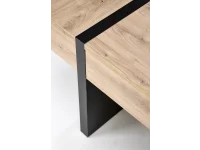 Журнальный стол SEVILLA S, c.table, craft oak / black pilt 5
