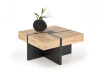 Журнальный стол SEVILLA S, c.table, craft oak / black pilt 2