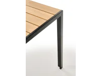 Laud FIERRO ruudukujuline laud, pruun / must pilt 5