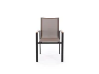 Tool FIERRO chair, must/hall/pruun pilt 17