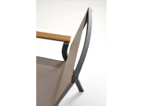 Tool FIERRO chair, must/hall/pruun pilt 13