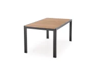Laud FIERRO ristkülikuline laud, pruun/must pilt 4