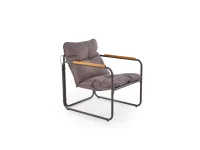 Aiamööbli komplekt HUDSON aiakomplekt (diivan, 2 tugitooli, kohvilaud), hall / pruun pilt 24