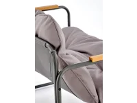 Aiamööbli komplekt HUDSON aiakomplekt (diivan, 2 tugitooli, kohvilaud), hall / pruun pilt 8
