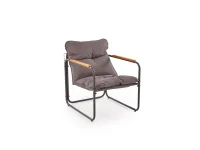 Aiamööbli komplekt HUDSON aiakomplekt (diivan, 2 tugitooli, kohvilaud), hall / pruun pilt 3