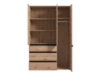 Riidekapp CORBETT 3K3F1O artisan tamm pilt 4