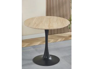 Söögilaud ERWIN must/travertiin pilt