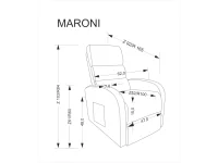 Кресло MARONI pilt 8