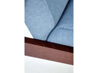 Diivan MILANO 2S sinine CASTEL 74 / tume pähkel pilt 12