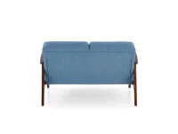 Diivan MILANO 2S sinine CASTEL 74 / tume pähkel pilt 5