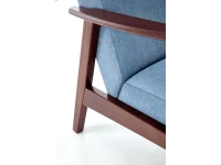 Diivan MILANO 2S sinine CASTEL 74 / tume pähkel pilt 14