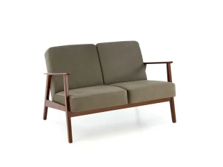 Diivan MILANO 2S oliiv CASTEL 39 / tume pähkel pilt