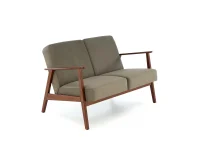 Diivan MILANO 2S oliiv CASTEL 39 / tume pähkel pilt 7