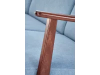 Diivan MILANO 3S sinine CASTEL 74 / tume pähkel pilt 9