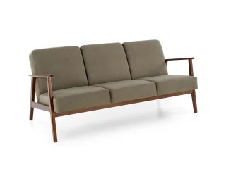 Diivan MILANO 3S oliiv CASTEL 39 / tume pähkel pilt
