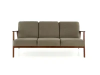 Diivan MILANO 3S oliiv CASTEL 39 / tume pähkel pilt 10