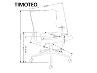 Рабочее кресло TIMOTEO стул, тёмно-зелёный pilt 6