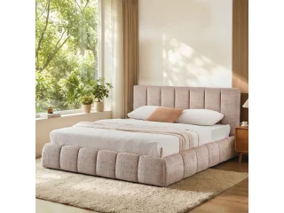 Voodi 160x200 DAISY 160 beež pilt
