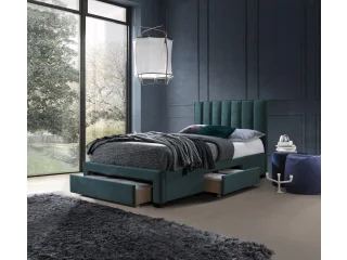 Voodi 120x200 GRACE 120 tume roheline pilt
