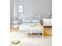 Voodi 140x200 PANAMA 140 valge pilt 5