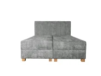 Континентальная кровать 160х200 LARGO 160 серый pilt 3