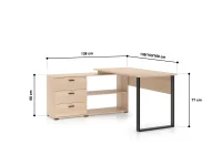 Стол письменный ODELIS 09 L/P pilt 9