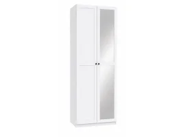 Riidekapp BEN 2D+1HDF+1PGL - Valge