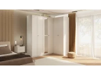 Riidekapp BEN 2D+1HDF+1PGL - Valge pilt 7