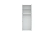 Riidekapp BEN 2D+1D+1HDF+2PGL  - Valge pilt 4