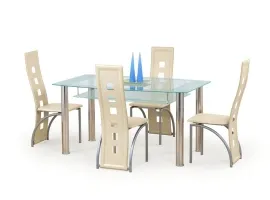 Söögilaud CRISTAL beež