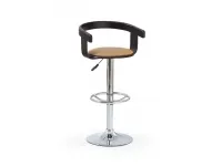 Барный стул H-8 wenge/кофейный pilt 2