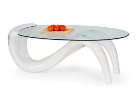 Журнальный стол CORTINA белый