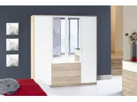 Voodi 160x200 MILO 09 öökappidega pilt 6