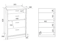 Тумба для обуви SZAFKA 05 pilt 3