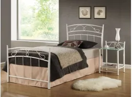 Кровать 90x200 SIENA 90 белый